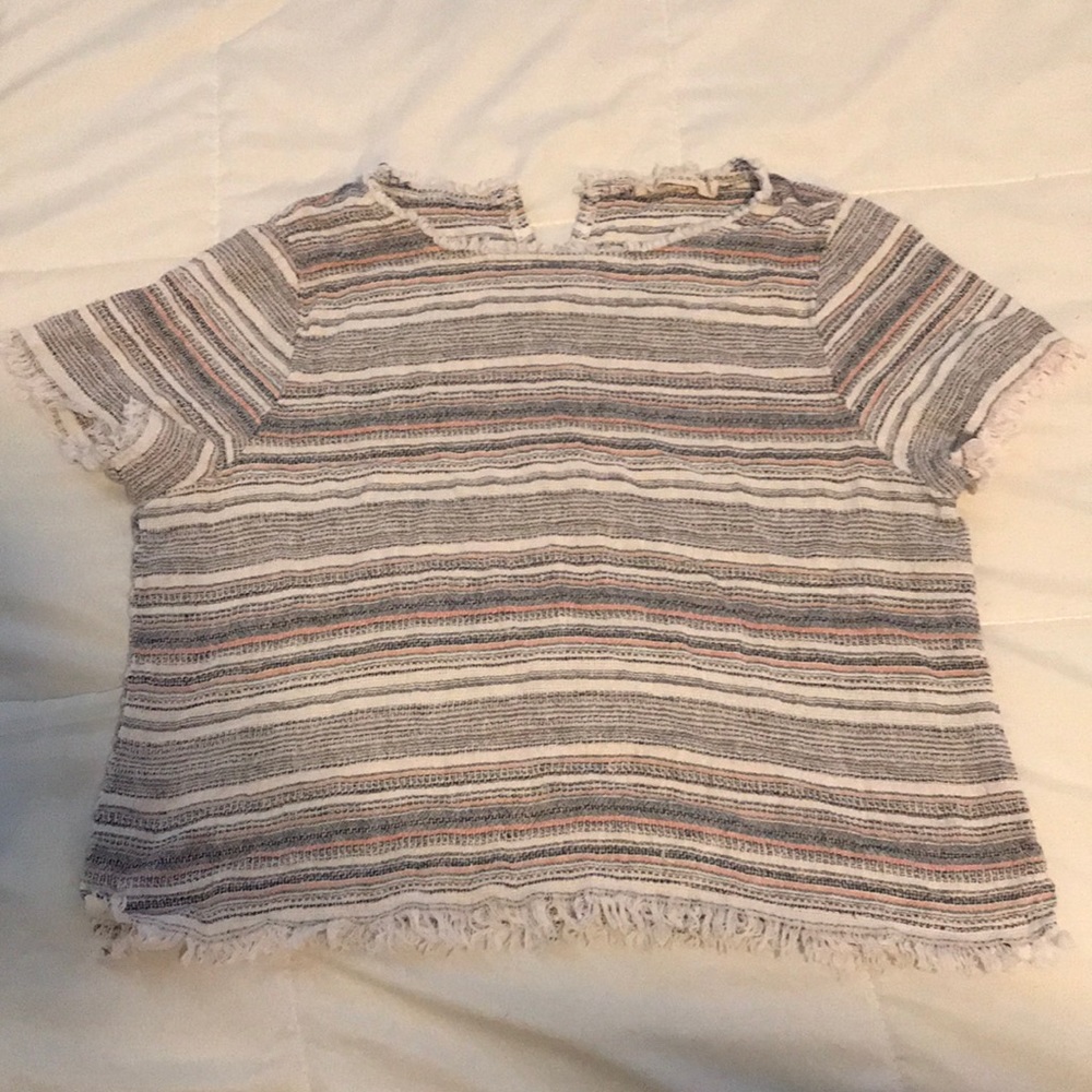 Stripped crop top